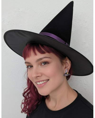 Pendientes Sombrero de Bruja