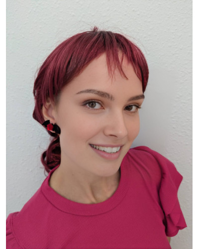 Pendientes Murciélago Rosa