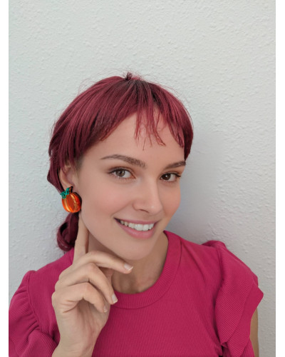 Pendientes Calabaza