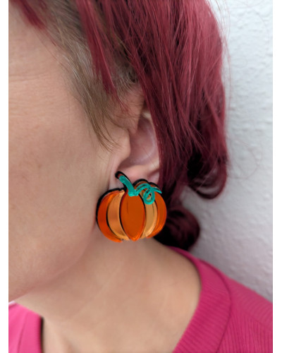 Pendientes Calabaza