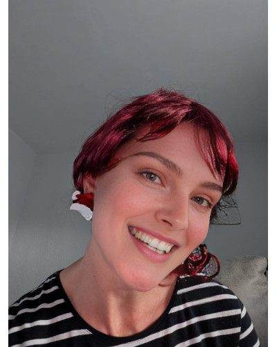 Pendientes Gorro Papá Noel