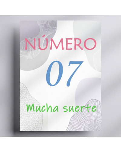 Rifa. Número 07