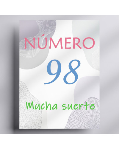Rifa. Número 98