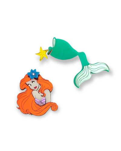 Pendientes La Sirenita