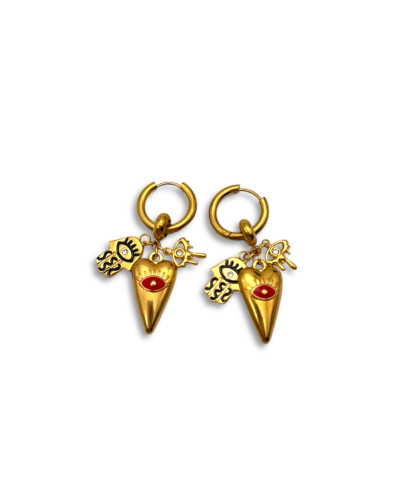 Pendientes Mirada Roja