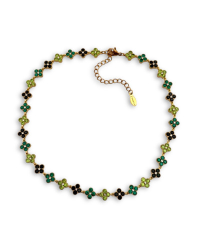 Collar Rosaluxe Verde