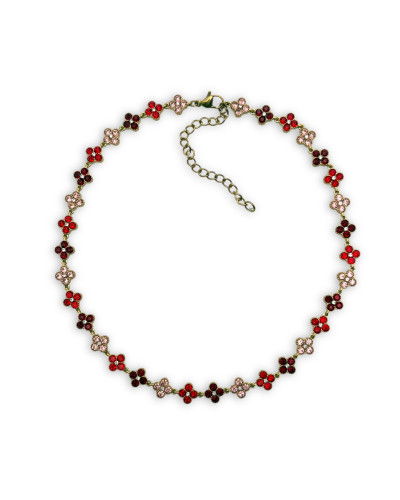 Collar Rosaluxe Rojo