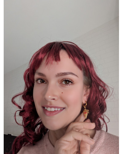 Pendientes Mirada Roja