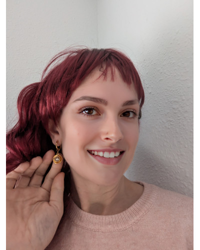 Pendientes Cappuccino