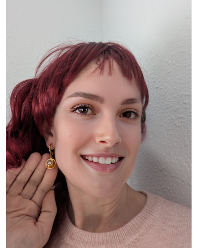 Pendientes Cappuccino