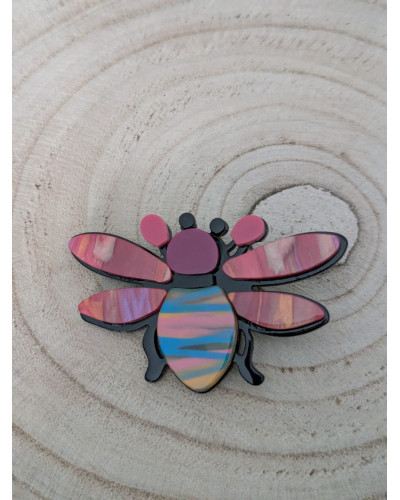 Broche Abeja Multicolor