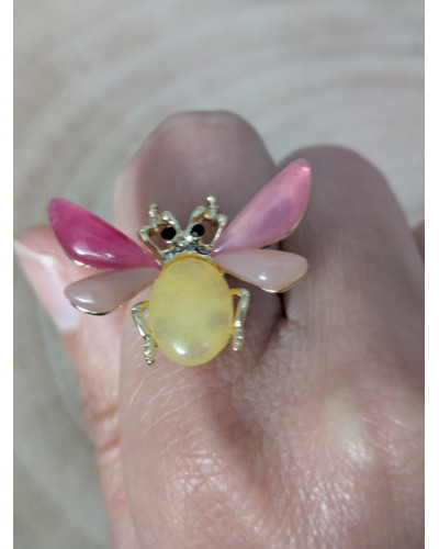 Anillo Mosca Amarilla