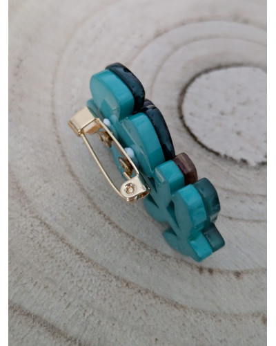 Broche Flor de Laguna