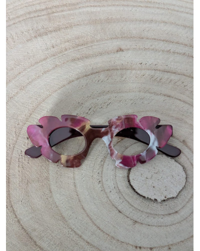 Broche Gafas Marmoleado