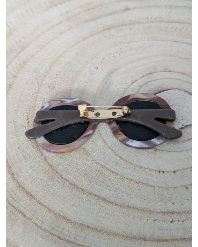 Broche Gafas Redondas