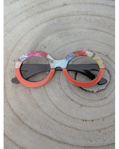 Broche Gafas Naranjas