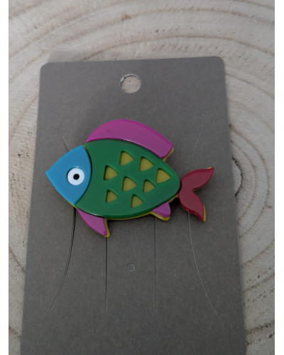 Broche Pez Colorido