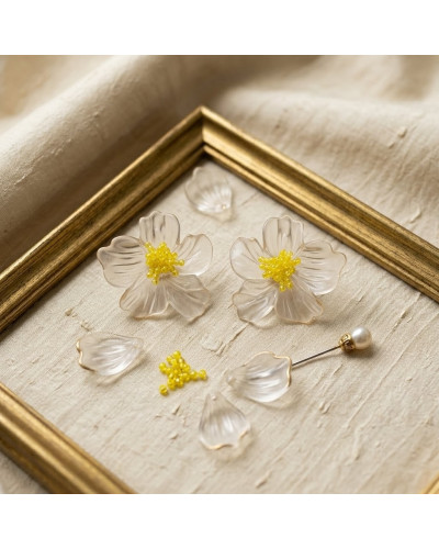 Pendientes Margarita Glacé