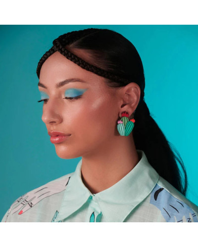 Pendientes Cactus