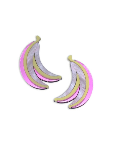 Pendientes Banana Fantasía