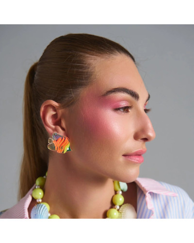 Pendientes Pez Neón