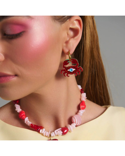 Pendientes Mirada De Cangrejo