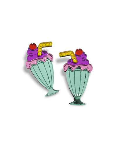 Pendientes Batido De Helado