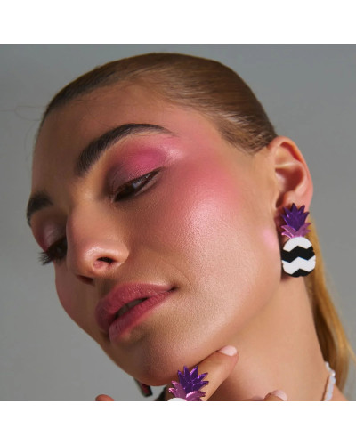 Pendientes Piña Retro
