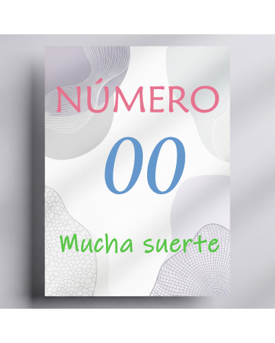 Rifa. Número 00