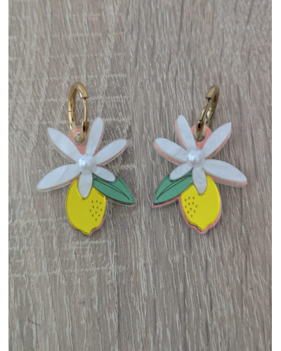 Pendientes Poesía De Limón