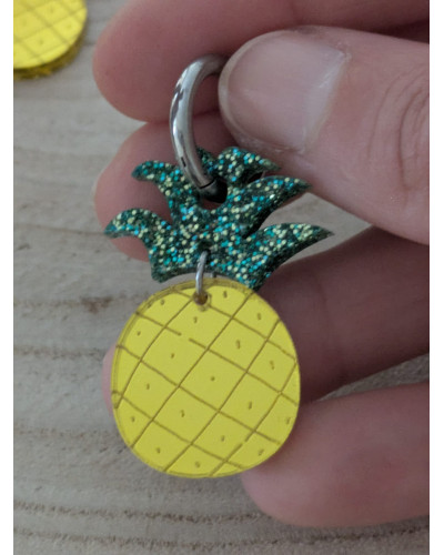 Pendientes Piña Tropical