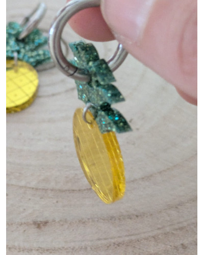 Pendientes Piña Tropical