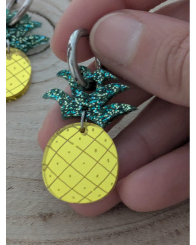Pendientes Piña Tropical