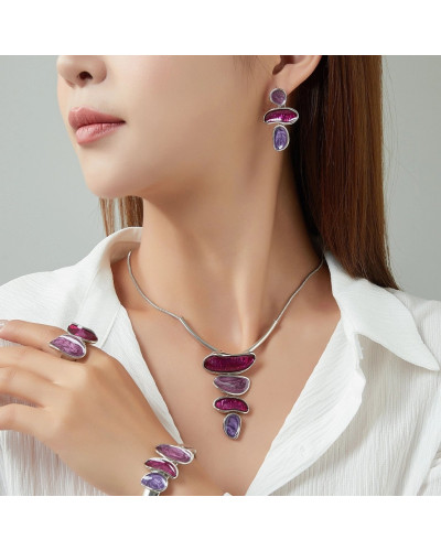 Collar Etra Violeta