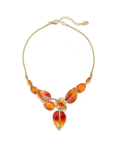 Collar Abril Naranja