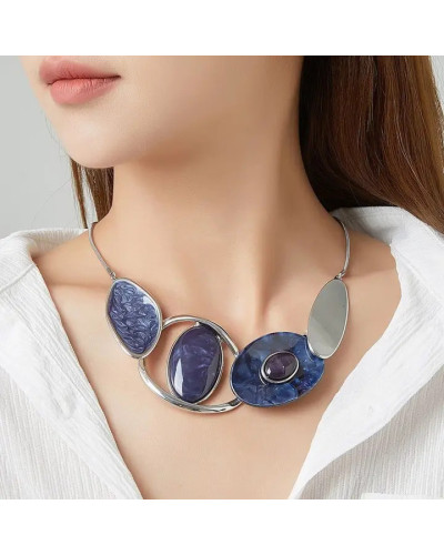 Collar Eirene Azul Marino