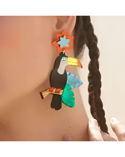 Pendientes Tucán