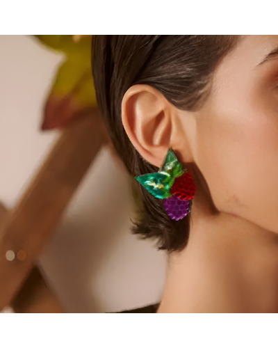 Pendientes Raspberry