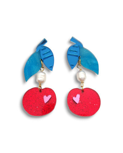 Pendientes Cherry Lady