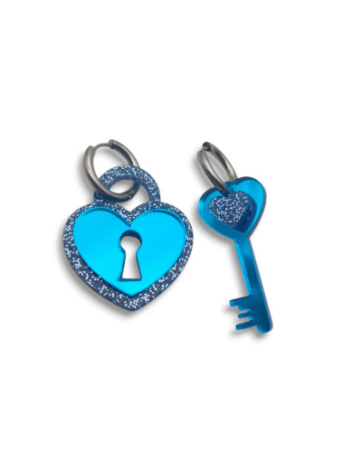 Pendientes Candado y Llave