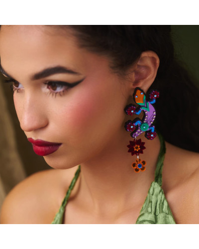 Pendientes Lagarto