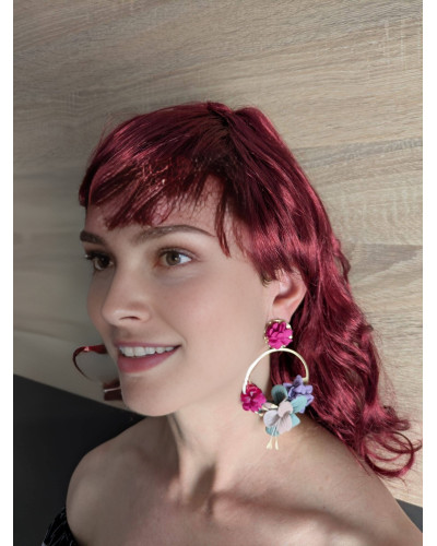 Pendientes Melodía Floral