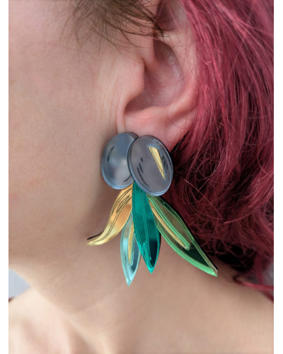 Pendientes Oliva