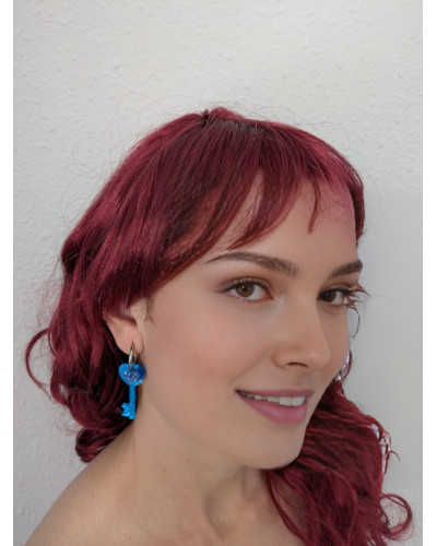 Pendientes Candado y Llave