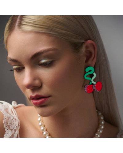 Pendientes Cherry Bomb