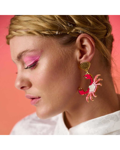 Pendientes Cangrejo