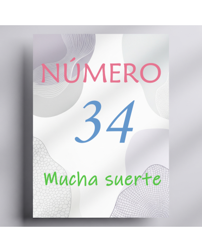 Rifa. Número 34