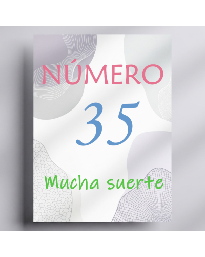 Rifa. Número 35