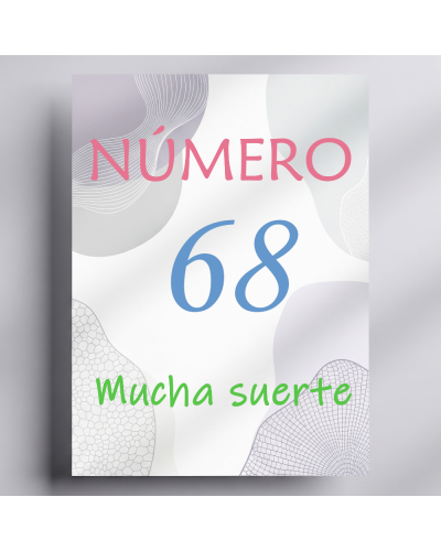 Rifa. Número 68