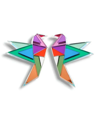 Pendientes Origami Bird